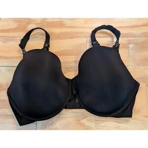 Paramour by Felina 36DDD Black Smoothing T-Shirt Underwire Bra #135035